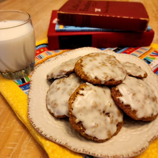 Dozen Traditional Iced Oat Rounds