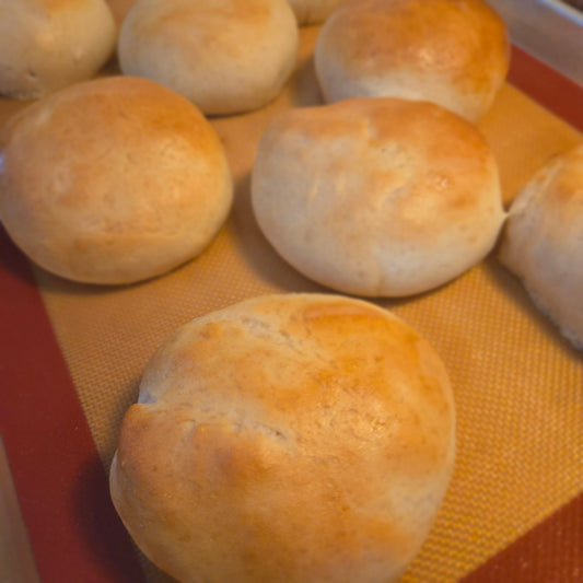Dozen Brioche Hamburger Buns